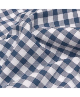 Small Gingham Check Pillowcase Pair, Square