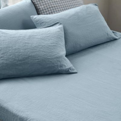 Linen Fitted Sheet, Queen