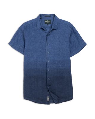 Cannons Creek Short Sleeve Sports Fit Linen Shirt