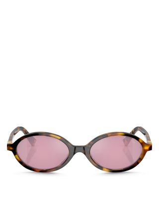 Regard Oval Sunglasses, 50mm   