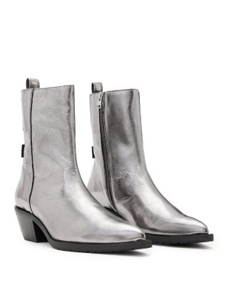 ALLSAINTS - Women's Bazely Metallic Boots