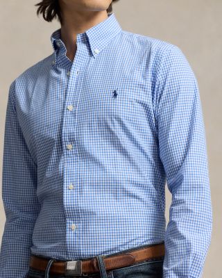 Cotton Poplin Classic Fit Button Down Shirt