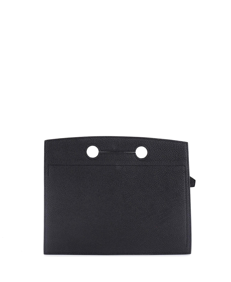 Shop Pre-owned Hermes Hermes 20 Backpocket Pouch Togo In Black