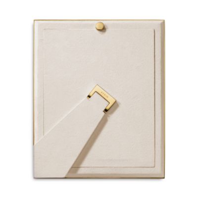 Classic Croc Leather Frame, Chestnut, 8" x 10"