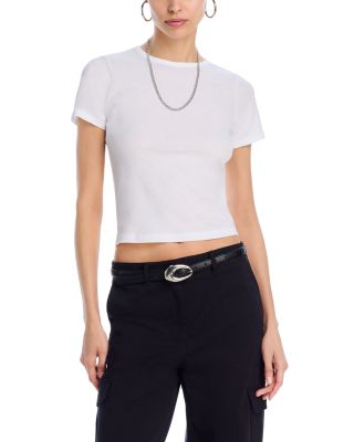 Good American Featherweight Slim Tee