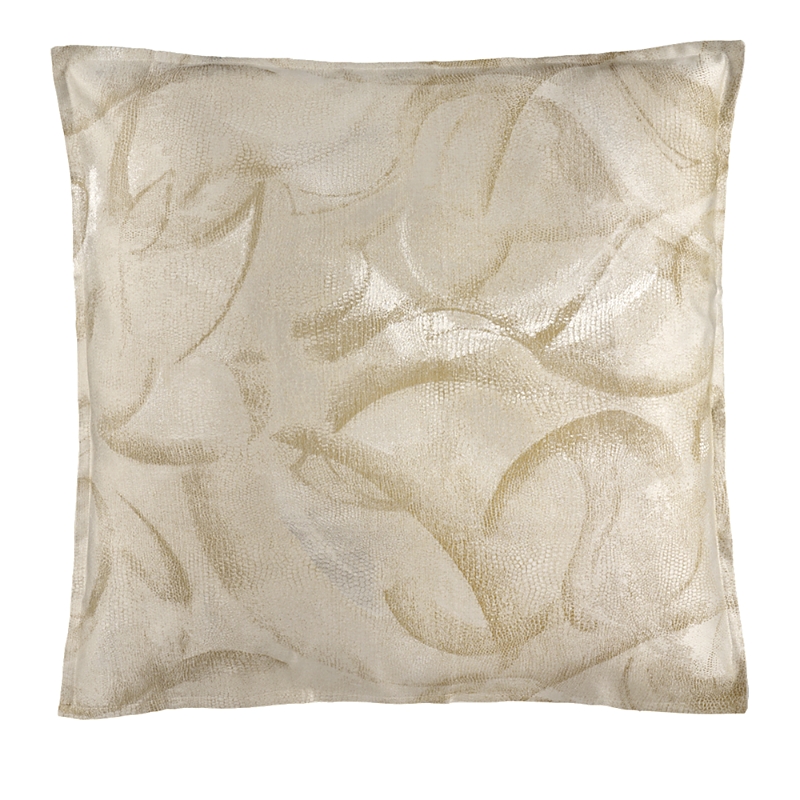 Dea Luxury Linens Dea Palm Beach Andromeda Sateen Euro Sham In Colonial Grey