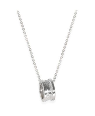 Pre-Owned Bvlgari B. zero1 18k White Gold Pendant