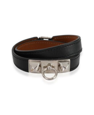 Pre-Owned Hermes Rivale Base Metal Bracelet
