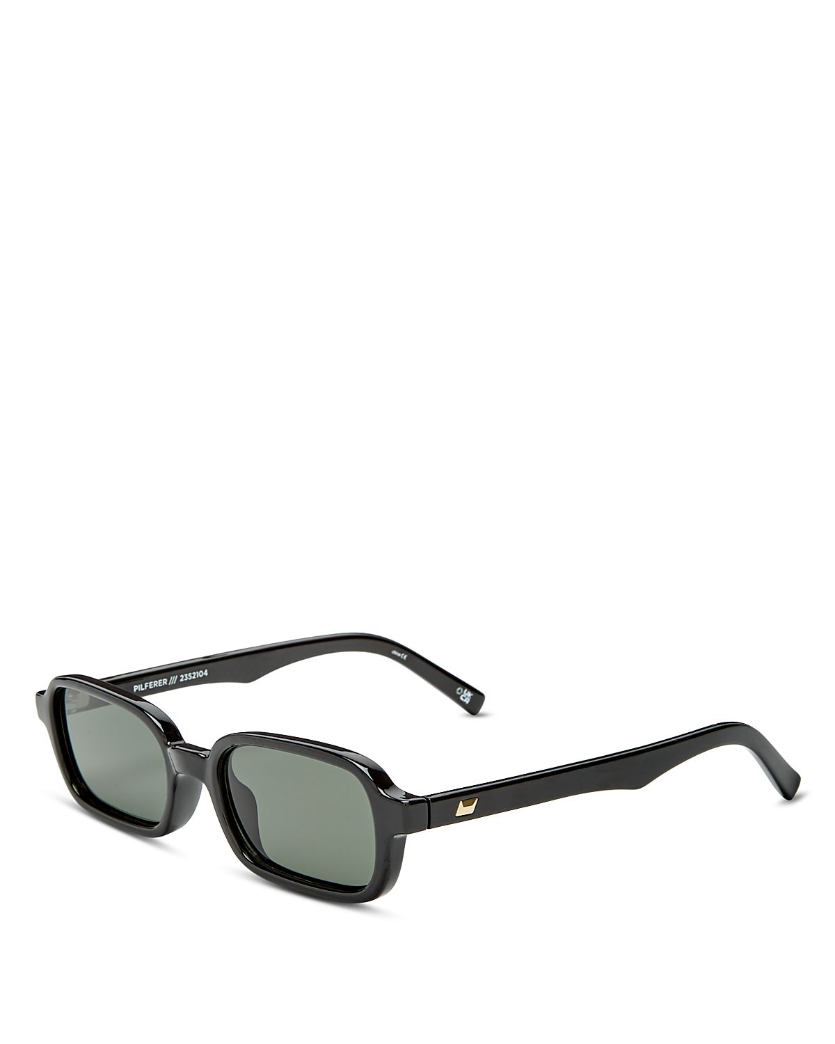 Le Specs Pilferer Rectangle Sunglasses, 53mm