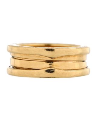 Pre-Owned Bvlgari B. Zero1 Two Band Ring 18K Gold