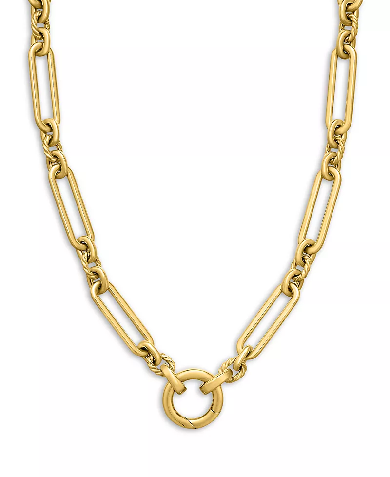 Lexington Chain Necklace in 18K Yellow Gold, 6.5mm