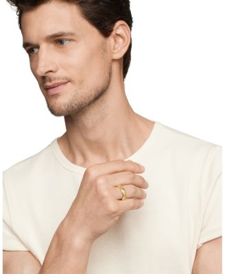 Men's Classic Band Ring in 18K Yellow Gold