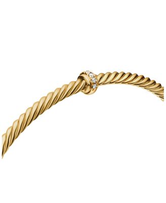 Renaissance Center Station Bracelet with Diamonds in 18K Gold