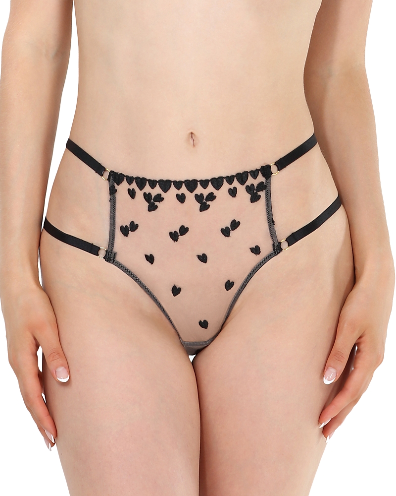 Honeydew Katarina Side Cutout Bikini In Black