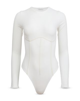 Long Sleeve Corset Bodysuit