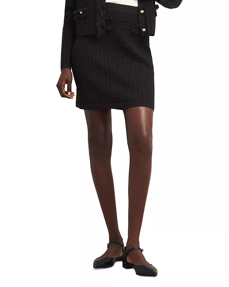 Hobbs London Sairey Knitted Skirt