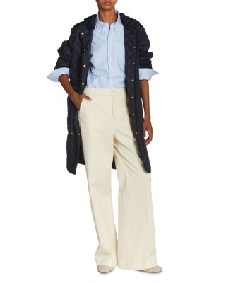 Etelan Quilted Long Parka Coat