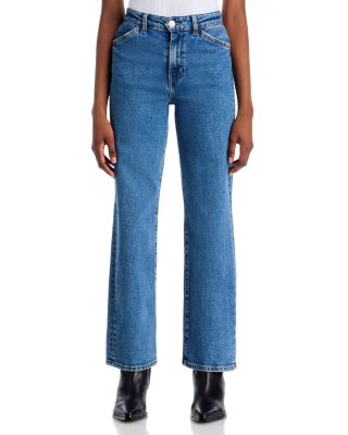 The Westley High Rise Ankle Jeans in Blue Mere