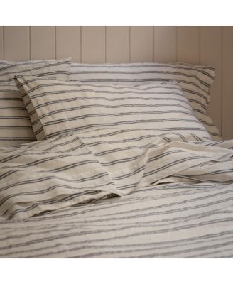 Kemptown Stripe Linen Blend Pillowcase Pair, King