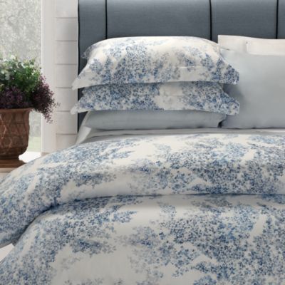 DEA Luxury Linens - Glicine Floral Print Bedding Collection