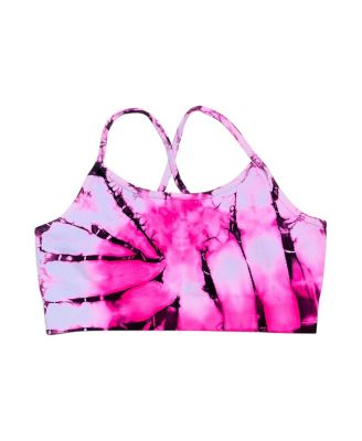 Malibu Sugar - Swirl Tie Dye Bra Cami - Big Kid