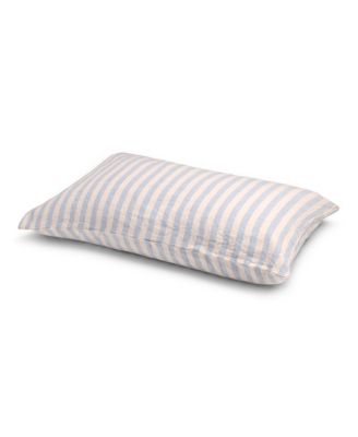 Piglet in Bed Pembroke Stripe Linen Blend Pillowcases, Queen