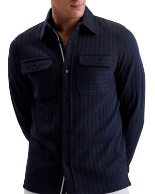 Belza Regular Fit Long Sleeve Textured Shirt