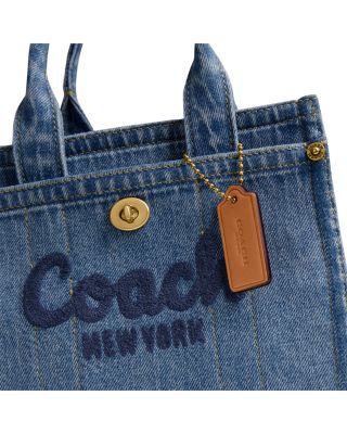 Mini Cargo Denim Tote Bag