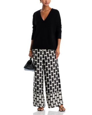 Satin Wide Leg Pants