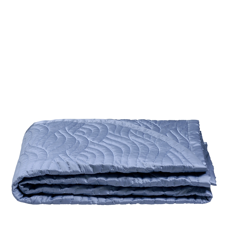 Dea Luxury Linens Pelago Quilted Coverlet, Queen