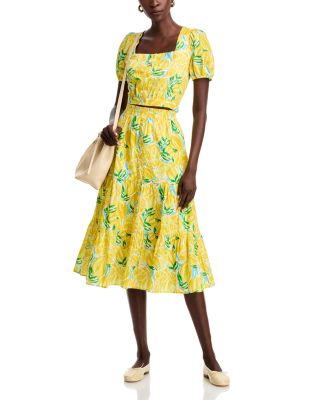 AQUA - Cropped Top & Tiered Midi Skirt - Exclusive