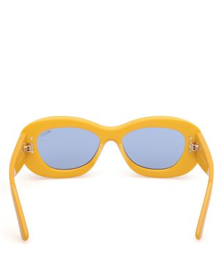 Geometric Sunglasses, 52mm