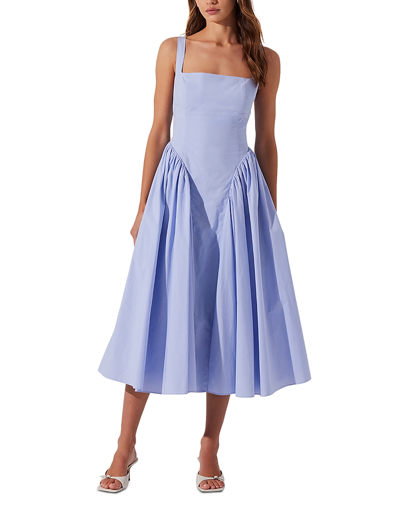 Astr The Label Vinya Dress In Periwinkle
