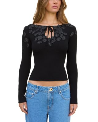 Cult Gaia - Livie Embroidered Top