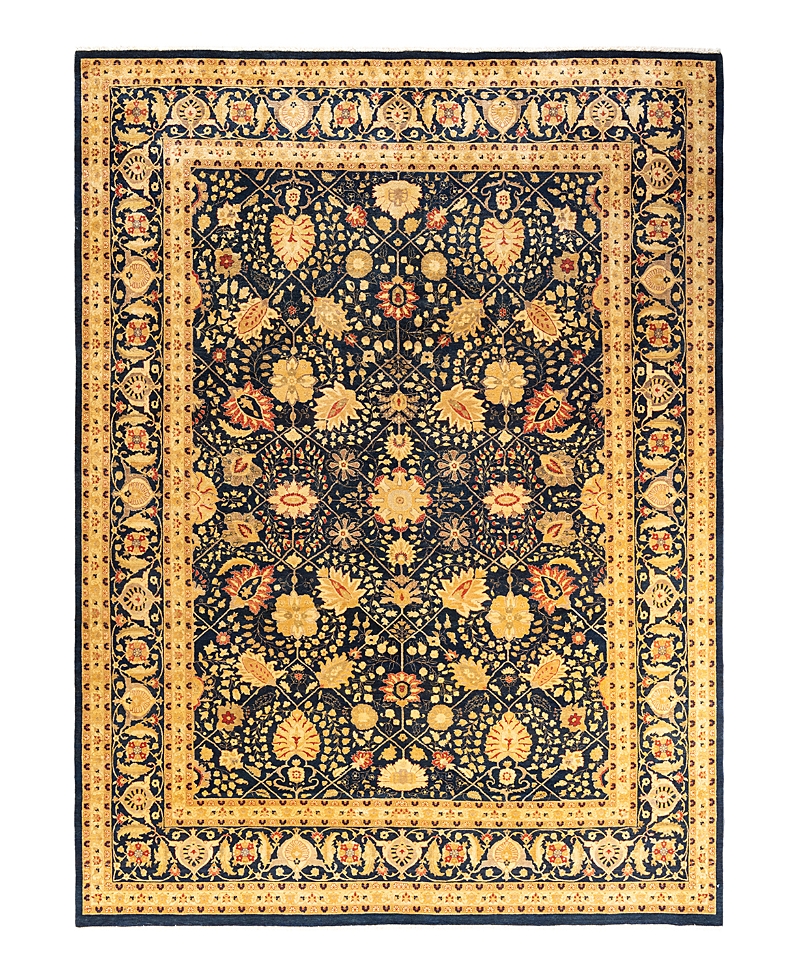 Bloomingdale's Mogul M1399 Area Rug, 9' X 12'1 In Blue