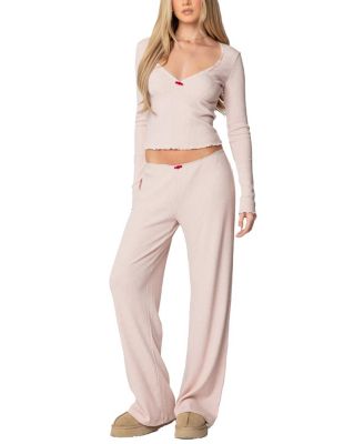  Roselle Ribbed Pants