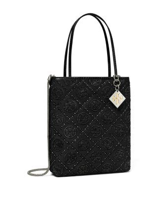 T Monogram Crossbody Tote