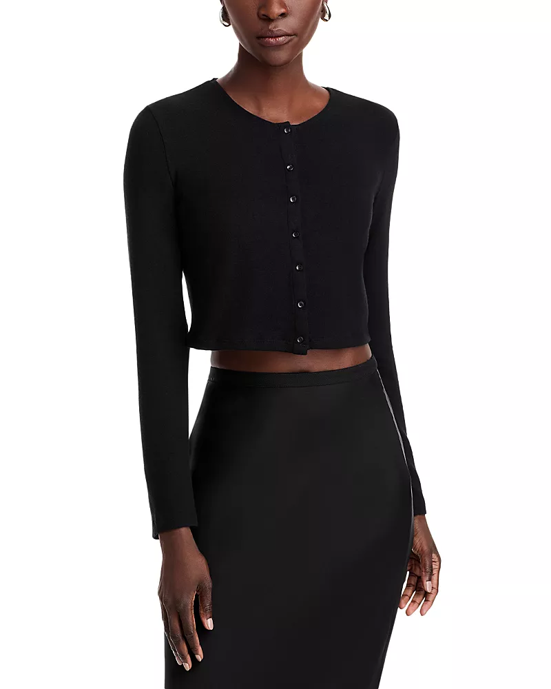 Leset Lauren Crewneck Cardigan