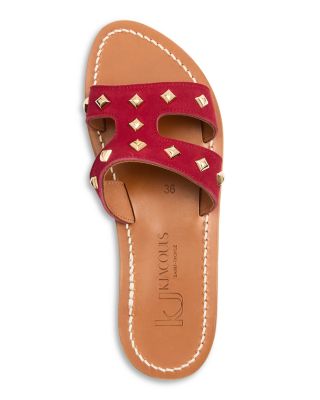 Women's MenandrePyr Embellished Slide Sandals