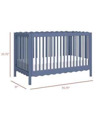 Swell 4 in 1 Convertible Crib with Toddler Bed Conversion Kit