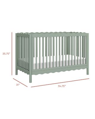 Swell 4 in 1 Convertible Crib with Toddler Bed Conversion Kit