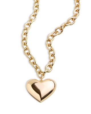 Millie Heart Pendant Necklace, 21-24"