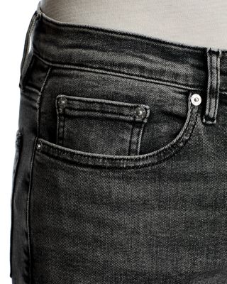 Jet Set Modern Slim Straight Jeans in Silent Black