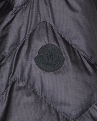 Brun Quilted Bomber Jacket