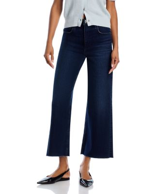 rag & bone - Epic Andi High Rise Cropped Wide Leg Jeans in Ashland