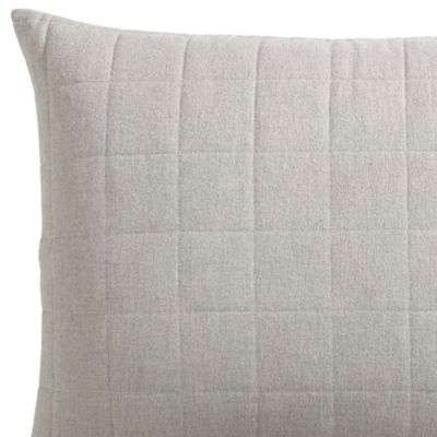 Melange Flannel Standard Sham, Pair
