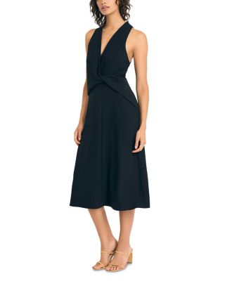 Drape Front Dress