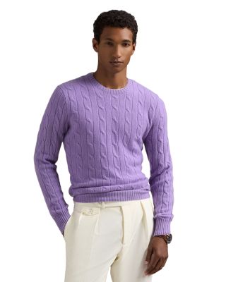 Polo Ralph Lauren - Cashmere Cable Knit Crewneck Sweater