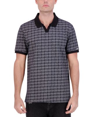 KARL LAGERFELD PARIS - Slim Fit Knit Polo Shirt