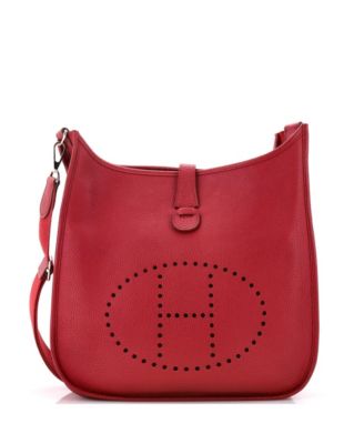 Pre-Owned Hermes Pm Evelyne Bag Gen Iii Togo